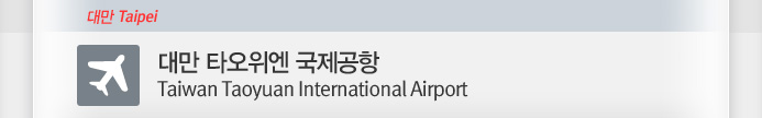 �븸 Ÿ������ ��������(Taiwan Taoyuan International Airport)